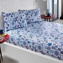 Kit 5 Lençol Avulso Estampado Com Elastico 150 Fios Estampas Sortidas Lençol de Casal