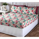 Kit 5 Lençol Avulso Estampado Com Elastico 150 Fios Estampas Sortidas Lençol de Casal