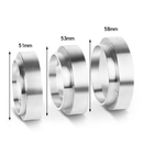 Funil De Dosagem De Café Expresso 51mm/53mm/58mm , Anel Em Liga De Alumínio Acessórios Para Máquinas Com